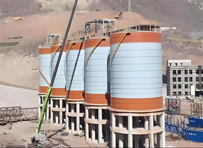 庆阳高架钢板仓